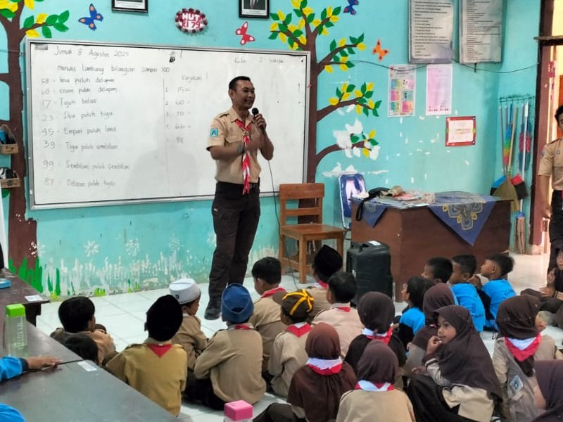 Kegiatan Pramuka Siaga kelas 1, 2 dan 3