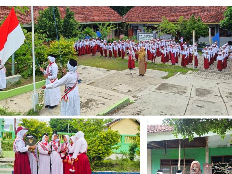 Upacara Bendera di Awal Semester Genap